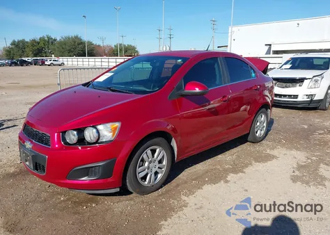 2013 Chevrolet Sonic Lt Auto z USA, uszkodzony, nr VIN 1G1JC5SH7D4237054
